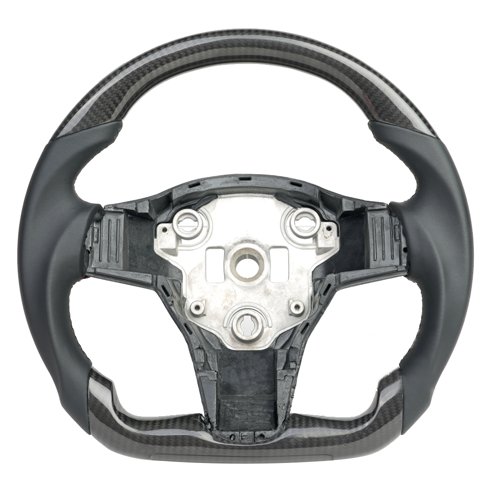 Carbon Fibre Steering Wheel For Tesla Model 3 2015-2023