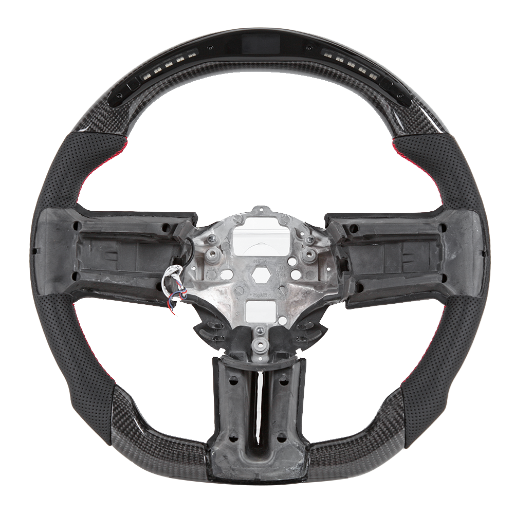 Carbon Fibre Steering Wheel For Ford Mustang 2012-2014