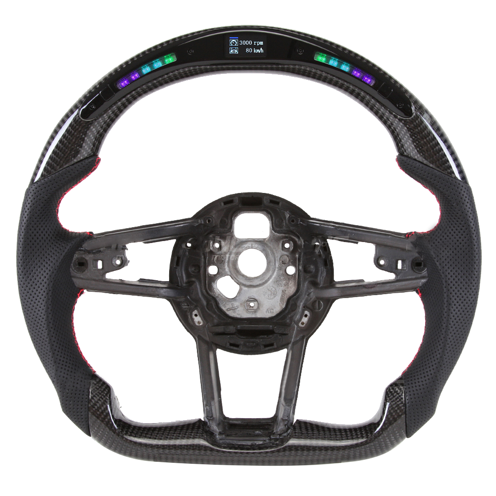 Carbon Fibre Steering Wheel For Audi R8 TTS 2016-2023