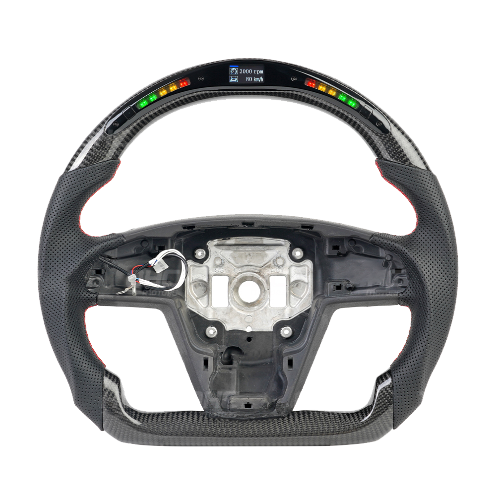 Carbon Fibre Steering Wheel For Tesla Model S X 2021-2023